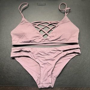 L*SPACE strappy bikini set - jamie top & bottom